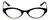 Cinzia Designer Eyeglasses Jitterbug C2 in Black Gunmetal 46mm :: Custom Left & Right Lens