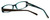 Cinzia Designer Eyeglasses Chisel C1 in Khaki Teal 52mm :: Rx Single Vision