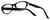 Cinzia Designer Eyeglasses CBR06 in Black 53mm :: Rx Single Vision
