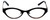 Cinzia Designer Eyeglasses Jitterbug C3 in Black Wine 46mm :: Rx Single Vision