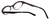 Cinzia Designer Eyeglasses Jitterbug C3 in Black Wine 46mm :: Rx Single Vision