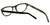 Cinzia Designer Eyeglasses Libertine C1 in Black 50mm :: Rx Single Vision