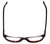Cinzia Designer Eyeglasses Libertine C3 in Merlot Tortoise 50mm :: Rx Single Vision
