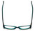 Cinzia Designer Eyeglasses Chisel C1 in Khaki Teal 52mm :: Progressive