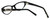 Cinzia Designer Eyeglasses CBR04 in Black 51mm :: Progressive