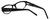 Cinzia Designer Eyeglasses CBR05 in Black 50mm :: Progressive