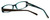Cinzia Designer Eyeglasses Chisel C1 in Khaki Teal 52mm :: Rx Bi Focal