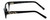 Cinzia Designer Eyeglasses CBR04 in Black 51mm :: Rx Bi Focal