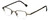 Cinzia Designer Eyeglasses Fine Print 02 in Gunmetal 44mm :: Rx Bi Focal