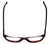 Cinzia Designer Reading Glasses Libertine C3 in Merlot Tortoise 50mm