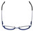 Cinzia Designer Reading Glasses Splendid C2 in Black Blue 46mm