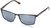 Spine Optics Designer Sunglasses SP8001-001 in Black with Polarized Silver Flash Mirrored Grey Tint 60mm