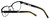 Original Penguin Designer Eyeglasses The Tinsley in Black 48mm :: Rx Single Vision