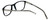 Original Penguin Designer Eyeglasses The Anderson in Black 52mm :: Progressive