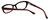 Carrera Designer Reading Glasses CA5536-MT2 in Havana Burgundy 51mm