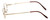 Flex Collection Designer Eyeglasses FL-65 in Gold-Demi-Brown 44mm :: Custom Left & Right Lens