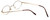 Flex Collection Designer Eyeglasses FL-65 in Gold-Demi-Brown 44mm :: Custom Left & Right Lens