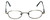 Flex Collection Designer Eyeglasses FL-91 in Ant-Pewter 42mm :: Custom Left & Right Lens