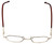 FlexPlus Collection Designer Eyeglasses Model 98 in Gold 43mm :: Custom Left & Right Lens