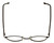 FlexPlus Collection Designer Eyeglasses Model 101 in Shiny-Brown 45mm :: Custom Left & Right Lens