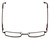 FlexPlus Collection Designer Eyeglasses Model 112 in Brown 48mm :: Custom Left & Right Lens
