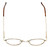 MetalFlex Designer Eyeglasses Model M in Gold-Demi-Amber 46mm :: Custom Left & Right Lens