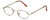 Flex Collection Designer Eyeglasses FL-53 in Gold-Demi-Amber 40mm :: Rx Single Vision