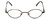 Flex Collection Designer Eyeglasses FL-66 in Ant-Brown 44mm :: Rx Single Vision