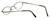 Flex Collection Designer Eyeglasses FL-75 in Chrome 41mm :: Rx Single Vision