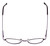 Flex Collection Designer Eyeglasses FL-76 in Purple 46mm :: Rx Single Vision