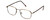 FlexPlus Collection Designer Eyeglasses  Model 60 in Ant-Gold-Amber 51mm :: Rx Single Vision