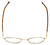 FlexPlus Collection Designer Eyeglasses Model  82 in Gold-Demi-Brown 50mm :: Rx Single Vision