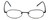 FlexPlus Collection Designer Eyeglasses Model 89 in Black 46mm :: Rx Single Vision
