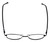 FlexPlus Collection Designer Eyeglasses Model 89 in Black 46mm :: Rx Single Vision