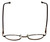 FlexPlus Collection Designer Eyeglasses Model 96 in Shiny-Brown 43mm :: Rx Single Vision