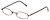 FlexPlus Collection Designer Eyeglasses Model 102 in Shiny-Brown 46mm :: Rx Single Vision