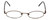 FlexPlus Collection Designer Eyeglasses Model 102 in Shiny-Brown 46mm :: Rx Single Vision