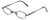 FlexPlus Collection Designer Eyeglasses Model 105 in Brown 45mm :: Rx Single Vision