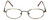 MetalFlex Designer Eyeglasses Model N in Ant-Gold 49mm :: Rx Single Vision