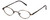 Flex Collection Designer Reading Glasses FL-66 in Ant-Brown 44mm