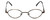 Flex Collection Designer Reading Glasses FL-66 in Ant-Brown 44mm