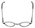 Flex Collection Designer Reading Glasses FL-66 in Ant-Pewter 44mm