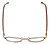 FlexPlus Collection Designer Reading Glasses Model 93 in Brown-Satin 44mm
