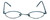 FlexPlus Collection Designer Reading Glasses Model 101 in Blue 45mm