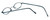 FlexPlus Collection Designer Reading Glasses Model 101 in Blue 45mm