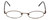 FlexPlus Collection Designer Reading Glasses Model 102 in Shiny-Brown 46mm