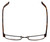 Vera Wang Designer Eyeglasses V085 in Brown 52mm :: Custom Left & Right Lens