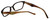 Vera Wang Designer Eyeglasses V087 in Horn 52mm :: Custom Left & Right Lens