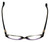 Vera Wang Designer Eyeglasses V190 in Plum 48mm :: Custom Left & Right Lens