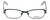 Vera Wang Designer Eyeglasses V301 in Black-Satin 48mm :: Custom Left & Right Lens